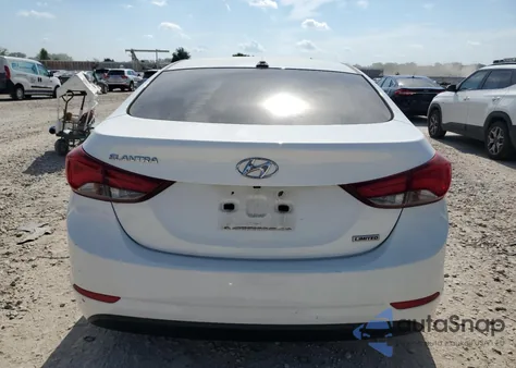 2014 Hyundai Elantra Se from USA, damaged, VIN 5NPDH4AEXEH479341